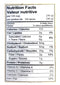 The Nutrition Facts of Sher Besan Flour
