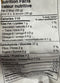 The Nutrition Facts of Sher Desi Style Atta