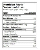 The Nutrition Facts of Sher Kala Chana Flour