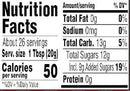 The Nutrition Facts of Smucker's Raspberry Jelly