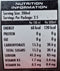 The Nutrition Facts of Sting 