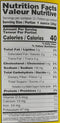 The Nutrition Facts of Sultan Hummus Tahini 