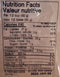 The Nutrition Facts of Surati Sev Fine 