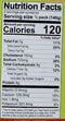 The Nutrition Facts of Swad Aloo Mutter Micro-Curry 