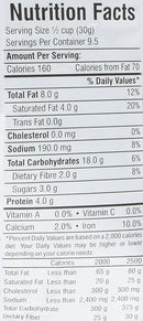 This is the Nutrition of Swad Bhel Mix.