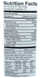 The Nutrition Facts of Swad Bombay Bhel Puri Chutney 