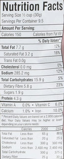 This is the Nutrition of Swad Chana Jor.
