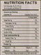 The Nutrition Facts of Swad Cumin (Jeera) Powder Bottle 