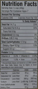 This is the Nutrition of Swad Dal Muth.