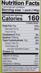 The Nutrition Facts of Swad Dal Tadka Micro-Curry 