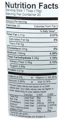 The Nutrition Facts of Swad Delhi ki Chaat Chutney 