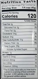 This is the Nutrition of Swad Dry Date