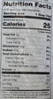 The Nutrition Facts of Swad Fennel Seeds Large 