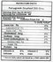The Nutrition Facts of Swad Fenugreek crushed 