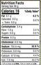 The Nutrition Facts of Swad Ginger Paste 