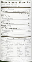 The Nutrition Facts of Swad Green Chilli Chutney 