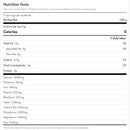 The Nutrition Facts of Swad Green cardamom 