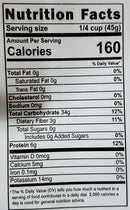 The Nutrition Facts of Swad Idli Rice