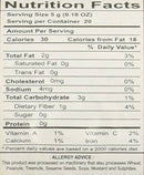The Nutrition Facts of Swad Javentri Whole 