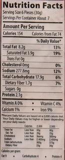 This is the Nutrition of Swad Masala Chakri