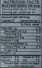 The Nutrition Facts of Swad Mustard seeds 