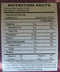 The Nutrition Facts of Swad Nutmeg whole 