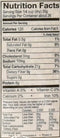 The Nutrition Facts of Swad Organic Urad Dal 
