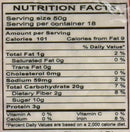 The Nutrition Facts of Swad Poha Nylon