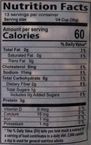This is the Nutrition of Swad Roasted Chana