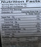 The Nutrition Facts of Swad Sindhav Salt Bottle 
