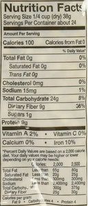 The Nutrition Facts of Swad Vatana White 
