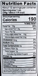 The Nutrition Facts of Swad Walnuts 