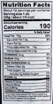 The Nutrition Facts of Swad Walnuts 