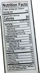 The Nutrition Facts of Swad Bay Leaves 