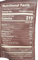 The Nutrition Facts of TATA Raasa Delhi Dal Makhni