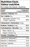 This is the Nutrition of TWI - CRISPY COOKIES - PUNJABI WHOLE WHEAT.