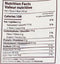 The Nutrition Facts of TWI - Crispy Besan Roti 