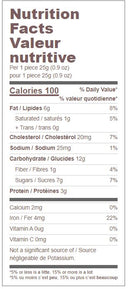 This is the Nutrition of TWI - Crispy Biscotti Almond & Walnut.
