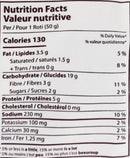 The Nutrition Facts of TWI - Crispy Roti Whole Wheat 