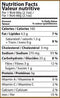 The Nutrition Facts of TWI - Crispy Rumali Roti 
