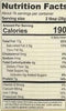 The Nutrition Facts of Tahini Organic Achava 