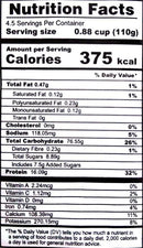 The Nutrition Facts of Talod Handwa (Spicy Cake) 