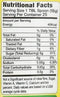 The Nutrition Facts of Tamicon Tamarind Paste 