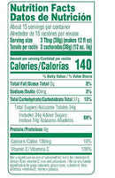 The Nutrition Facts of Tang Orange Powdered Drink Mix