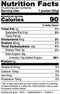 The Nutrition Facts of Tea India Chai Moments Milk 