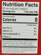 The Nutrition Facts of Tea India Cardamon Chai 