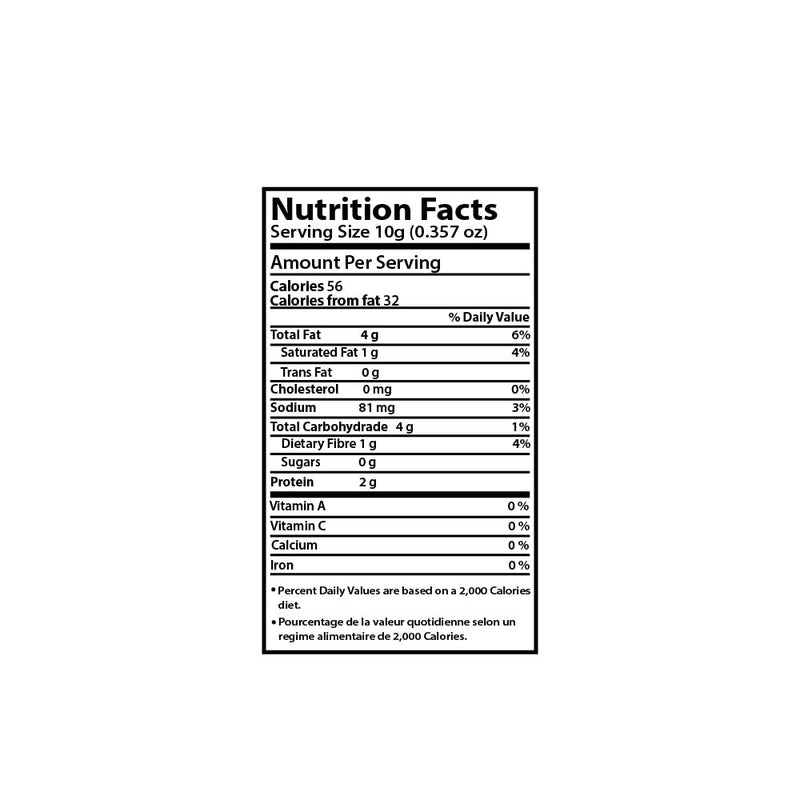 This is the Nutrition of Tehzeeb Dal Moth.