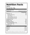 The Nutrition Facts of The Gathering of Saffron Brand Saffron 2 gm 