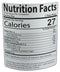 The Nutrition Facts of Tooba Chili Garlic Sauce 