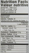 The Nutrition Facts of Udupi Jaggery Powder Large 